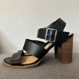 Women’s Block Heel Sandals - Black and Brown